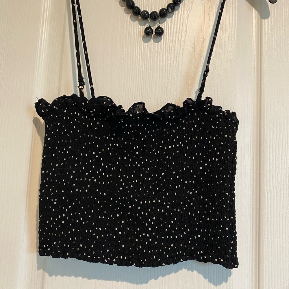 Reformation stretch cami top minimalist chic day-to-Night w/accessories feminine
